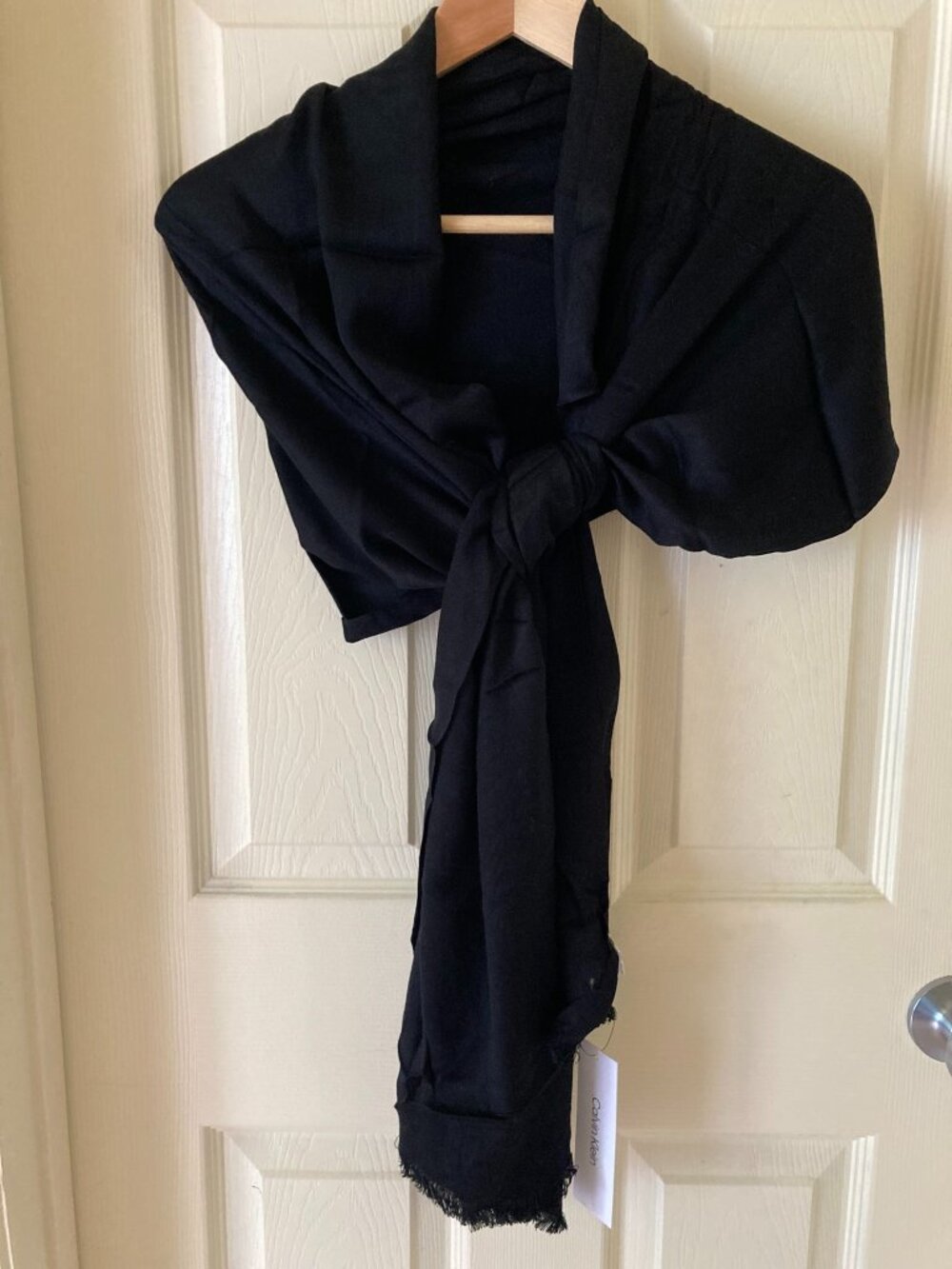 Black Calvin Klein Shawl NWT